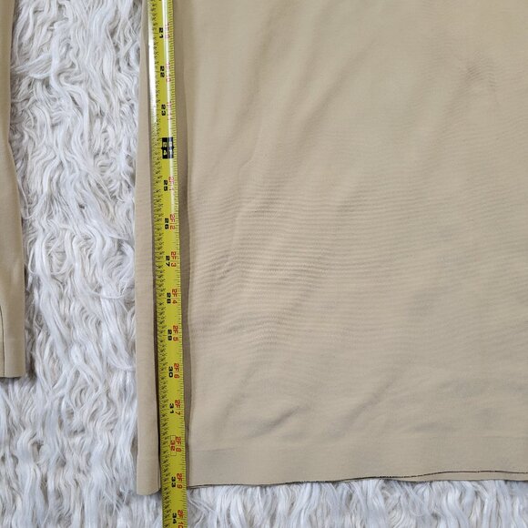 Norma Kamali High Waist Elephant Pants Blonde - Size M/34 - Picture 13 of 14